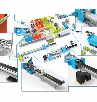 Turn-key-Fabriken für die Herstellung von Solar-Kunststoff-Kollektoren