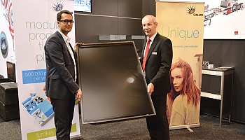 Successful presentation: Major interest in the One World Solar Collector at the Fakuma trade fair