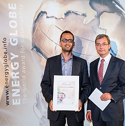 Sunlumo wins Upper Austrian Energy Globe